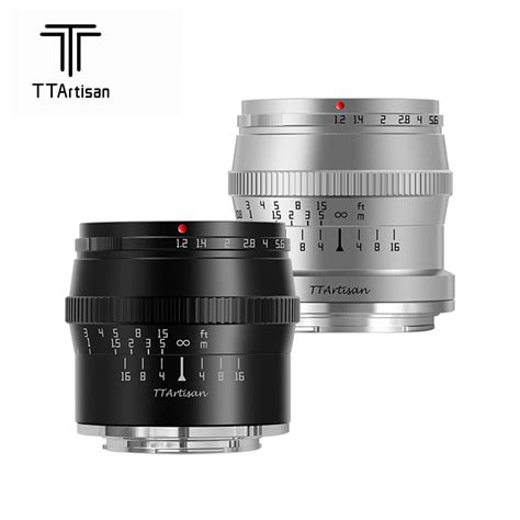 Ttartisan 50mm F1 2 Aps C Manual Focus Camera Lens For Sony E Fuji X