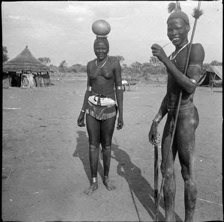 Mandari Woman And Man From The Southern Sudan Project