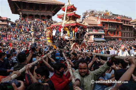 Bhaktapur S Famous Biska Jatra Begins To Mark The New Year