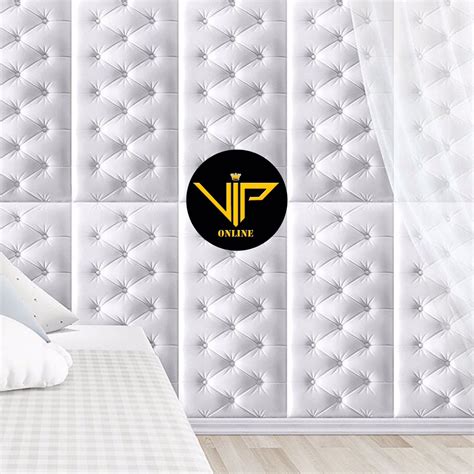 Jual VIP Wallpaper 3D Foam Headboard Dinding Busa Stiker Wall Foam