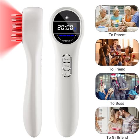 Cozion Handheld Red Infrared Light Hair Growth Comb Devices For Hair