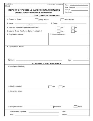 Fillable Online Ems Noaa Form Cd Lf Fax Email Print Pdffiller