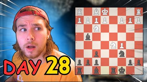 Playing Chess Everyday Until 2000 Elo Day 28 Youtube