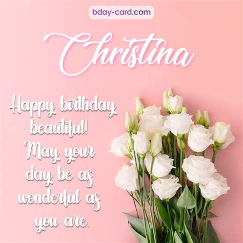 Birthday Images For Christina Free Happy Bday Pictures And Photos