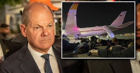 Olaf Schulz lived moments of terror. "He saw the explosions with his ...
