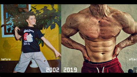 My Natural Calisthenics Body Transformation Mihail Isaicul