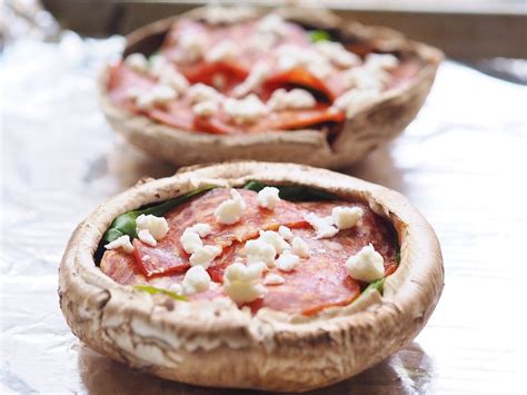 Portobello Mushroom Pizzas Musings On Momentum