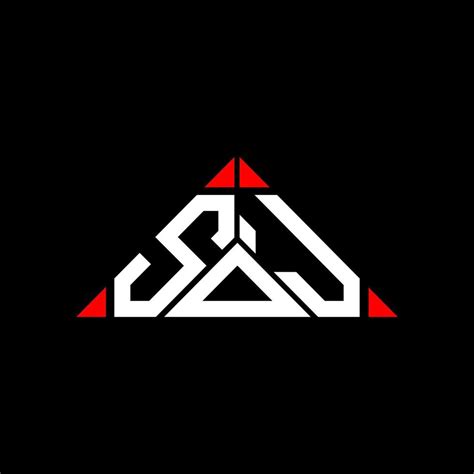 soj letter logo creative design  vector graphic soj simple