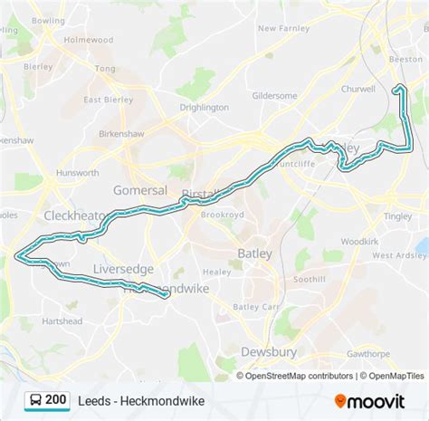 Route Schedules Stops Maps White Rose Centre Updated