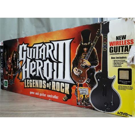 Guitarra Guitar Hero Sem Fio Extreme Ps2 2 Ps3 Escorrega O Preço