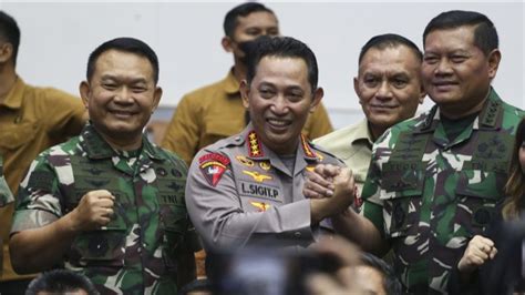 Lemkapi Sebut Kedekatan Kapolri Dan Calon Panglima TNI Yudo Margono