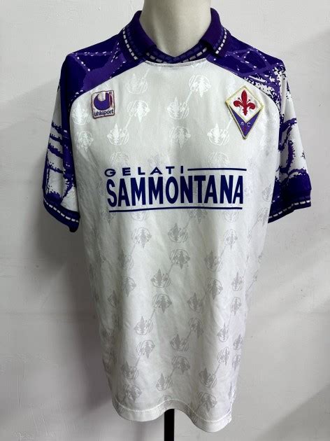 Marcio Santos Fiorentina Worn Shirt Charitystars