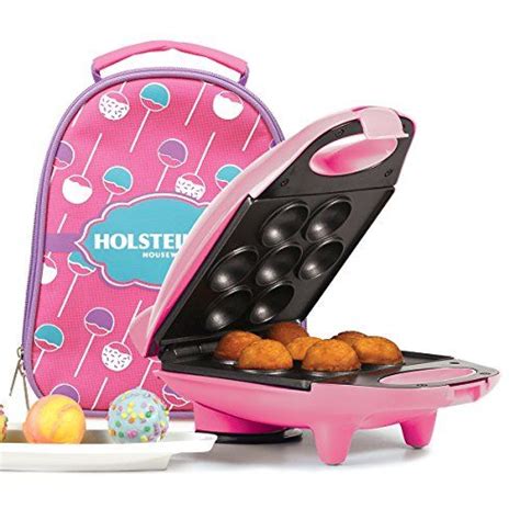 Holstein Housewares Mini Cake Pop Maker Kit Pink