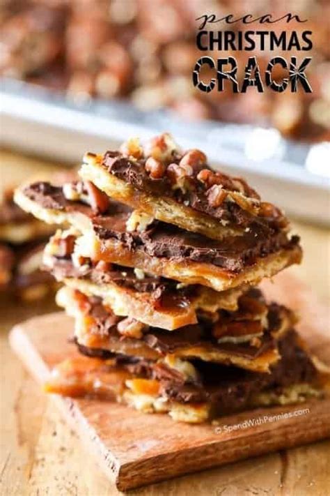 Pecan Christmas Crack Ritz Cracker Toffee Spend With Pennies