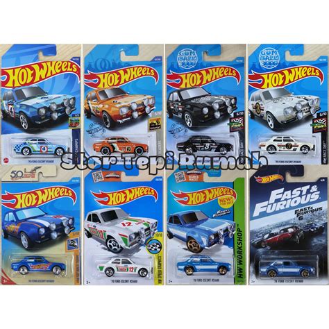Hot Wheels 70 Ford Escort RS1600 HW 1970 Rally Champs Race Day Speed Graphics Fast Furious