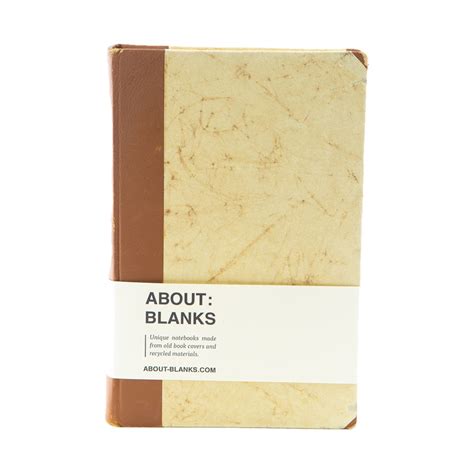 brown notebook  blanks