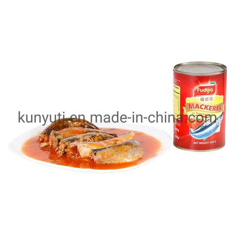 Canned Mackerel In Tomato Sauce Canned Mackerel And G Mackerel