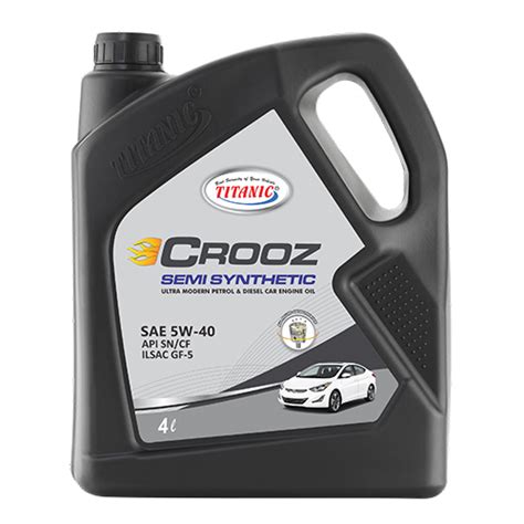 Ltr Sae W Crooz Semi Synthetic Engine Oil Application Automotive