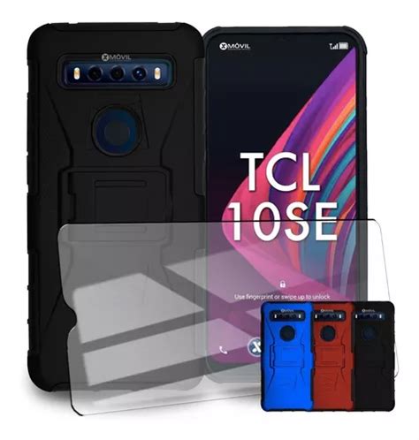 Funda P Tcl 10se Uso Rudo Clip Mica Envío gratis