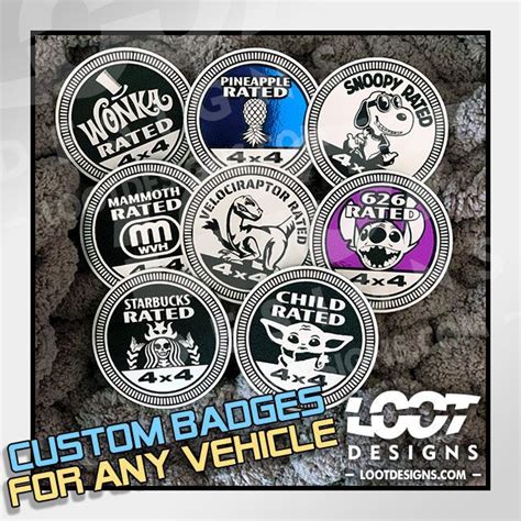 Custom Jeep Badges Lootdesigns Jeep Fenders Custom Jeep