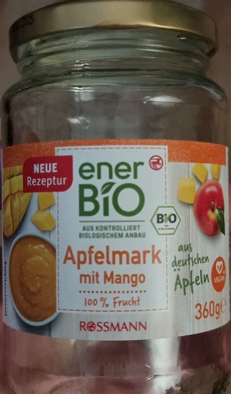 Apfelmark Mit Mango Enerbio G