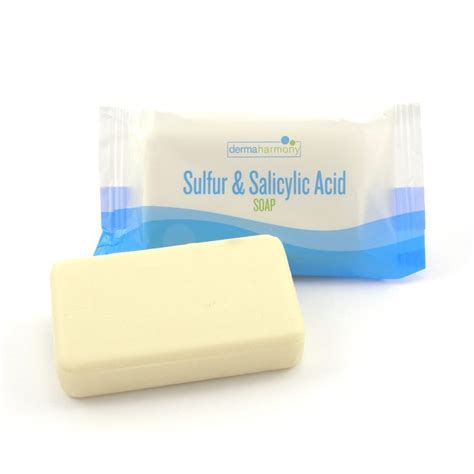 10 Sulfur And 3 Salicylic Acid Body And Facial Bar Soap Dermaharmony