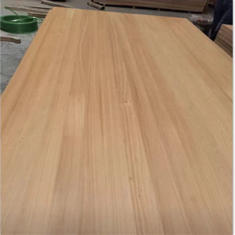 Carbonized Light Color Poplar Wood With Parallelled Strips Glued Boards Factorycarbonized Light