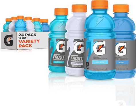 Gatorade Frost Thirst Quencher Variety Pack 2 0 12 Fl Oz Pack Of 24 Grocery