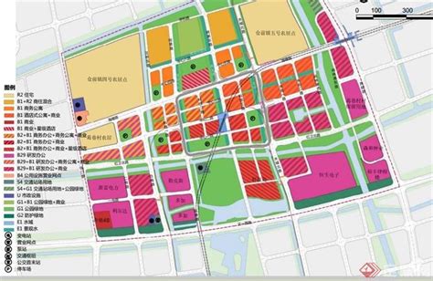 南京未来科技城规划图上秦淮板块规划图第12页大山谷图库