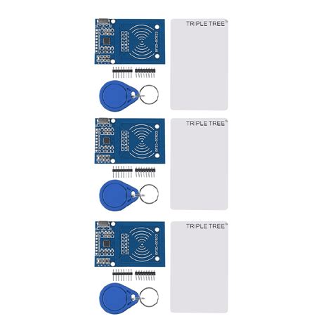 Triple Tree Pcs Mfrc Rfid Kit Rf Ic Card Induction Sensor Module