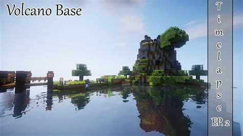 Minecraft Timelapse Volcano Base 2 World Download Youtube