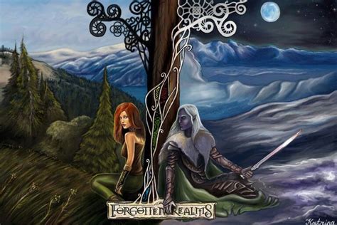 Cattie-Brie and Drizzt | Forgotten realms, Dungeons and dragons ...