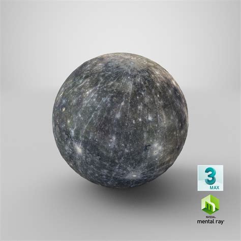 Planet Mercury 3d Model Project