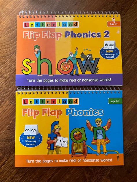 Letterland Flip Flap Phonics 1 2 Hobbies Toys Books Magazines