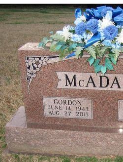 Harold Gordon Mcadams M Morial Find A Grave