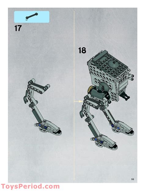 LEGO 8038 The Battle of Endor Instructions and Parts List