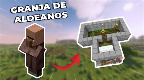 Cómo Hacer una Granja de Aldeanos La Más Fácil Minecraft Java 1 20