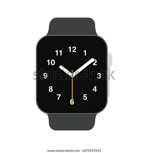 Digital Watch Emoji Vector Symbol Sign Stock Vector (Royalty Free ...