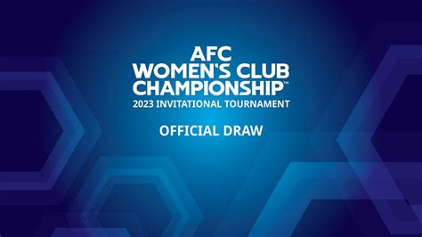 LIVE AFC Women S Club Championship 2023 Invitational Tournament