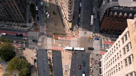 Flatiron Building Stock Video Footage Royalty Free Flatiron Building