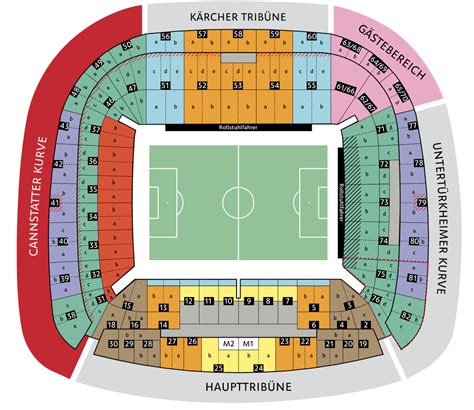 Stuttgart Mercedes Benz Arena Fansicht Dein Blick Aufs Spielfeld