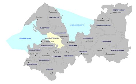 Генпланы и ПЗЗ Ленинградской области