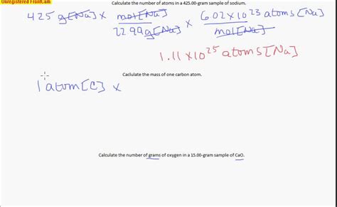 Molar Conversion Practice Examples - YouTube