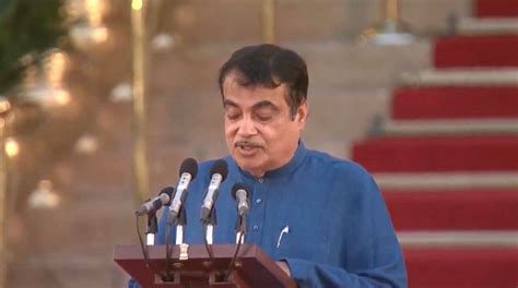 Nitin Gadkari Takes Oath As Union Minister