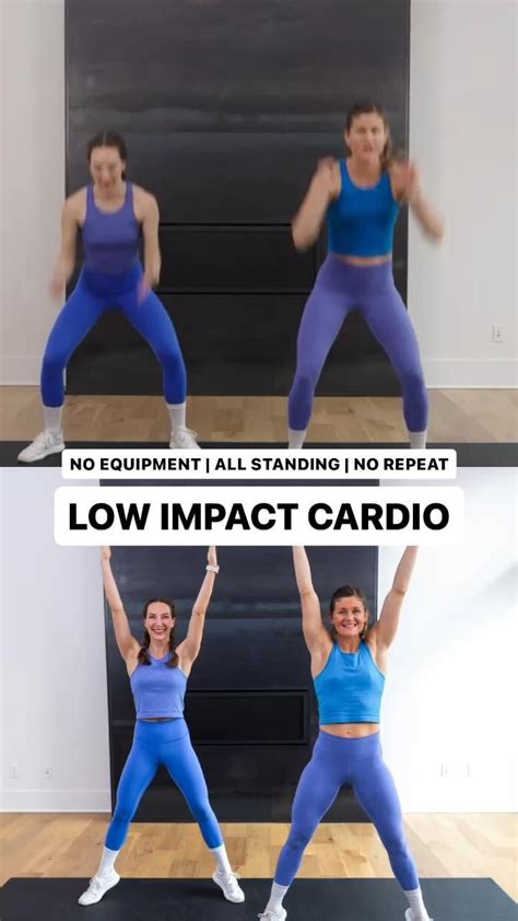 10 Minute Beginner Cardio Workout No Equipment No Repeats Nourish