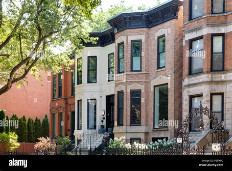 Homes in Lincoln Park, Chicago, Illinois, USA Stock Photo - Alamy