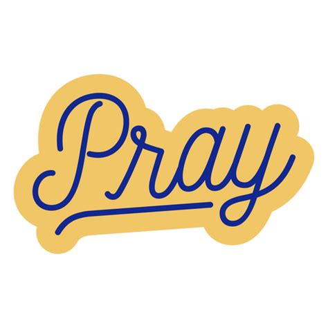 Pray Word Lettering Png Svg Design For T Shirts