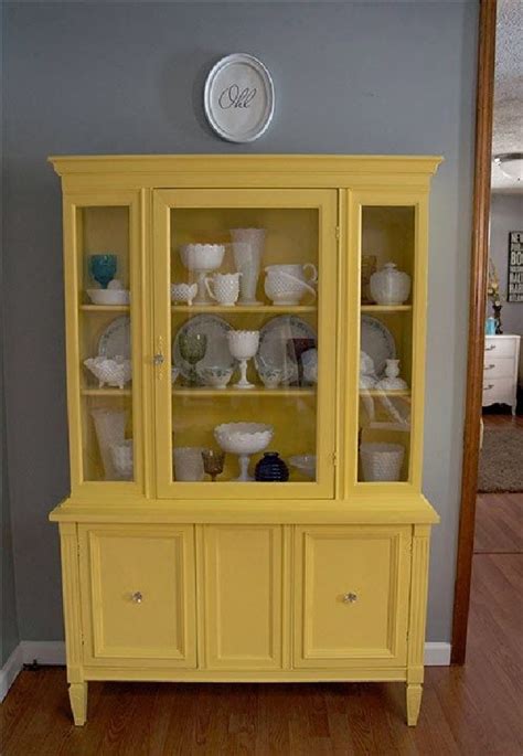 Most Beautiful Antique China Cabinet Makeover Ideas 52 MOOLTON