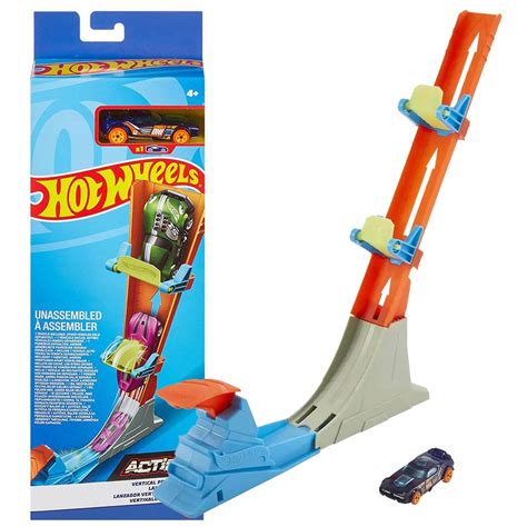 Zestaw Hot Wheels Tor Pionowy Rajd Wyrzutnia Auto Allegro Pl