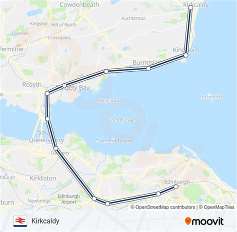 Scotrail Route Schedules Stops Maps Kirkcaldy Updated